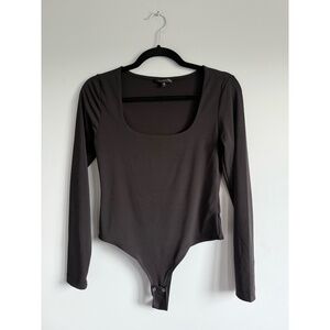 Dynamite Long Sleeve Scoop Neck Bodysuit